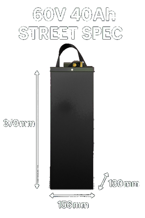 72v 32ah LBX Street spec battery