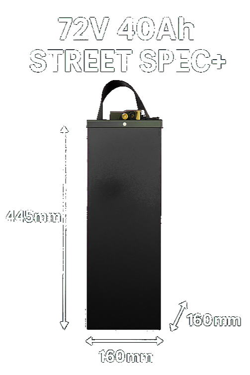 72v 40ah LBX Street spec+ battery